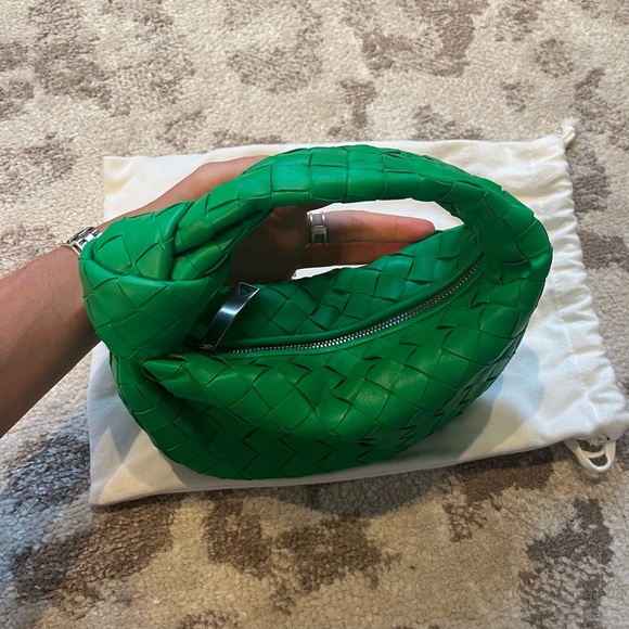 Bottega Veneta Mini Jodie in Parakeet Green - Picture 12 of 13